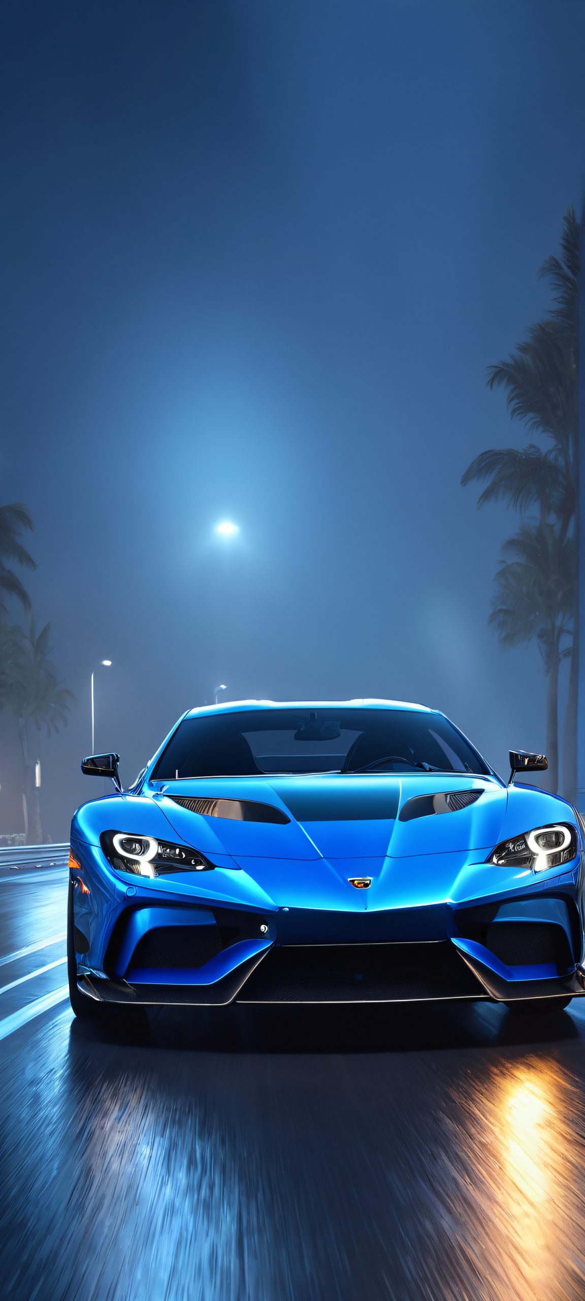 moonlit drive scaled