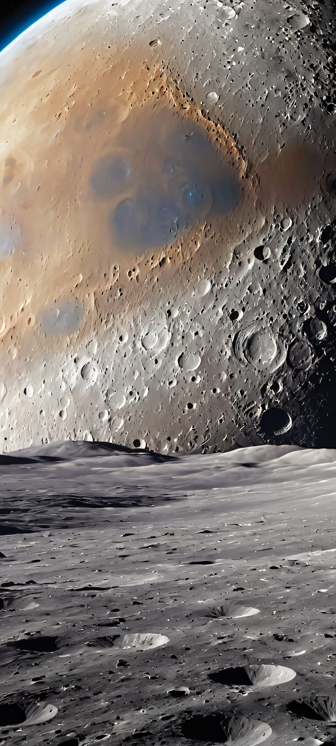 moonlit earth vertical wallpaper scaled