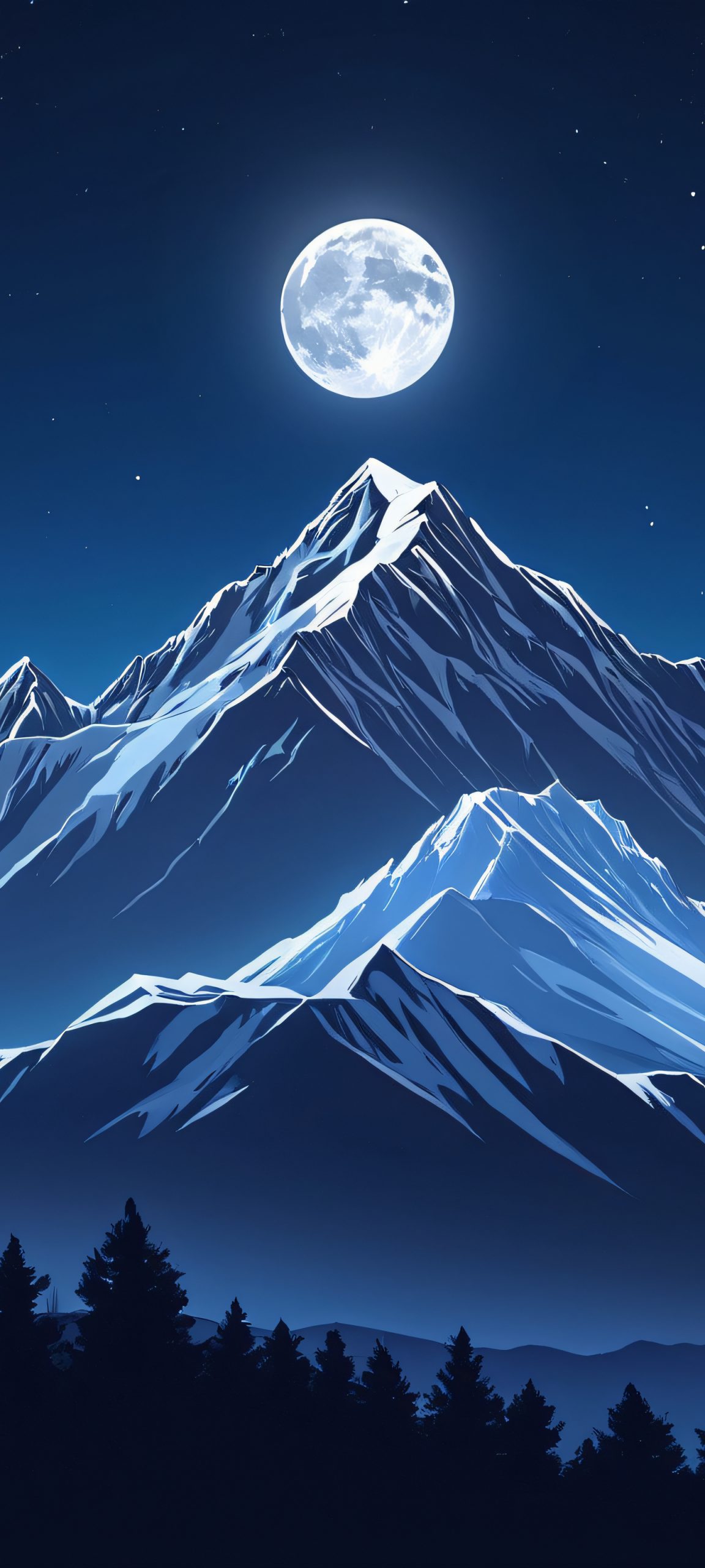 moonlit peaks scaled