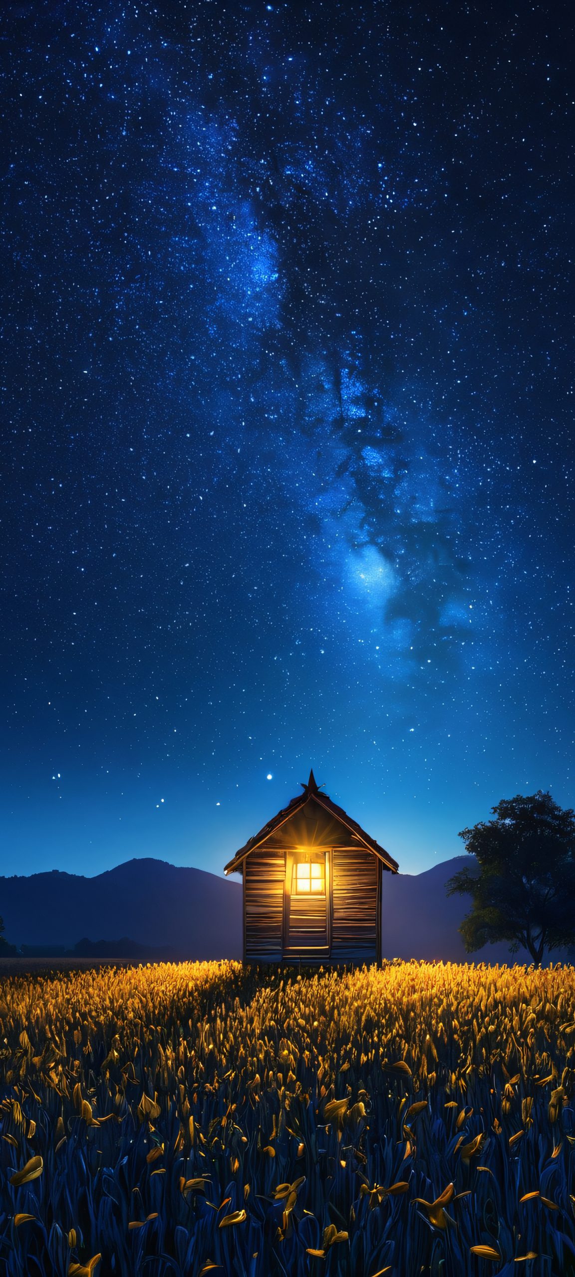 moonlit serenade mobile wallpaper scaled