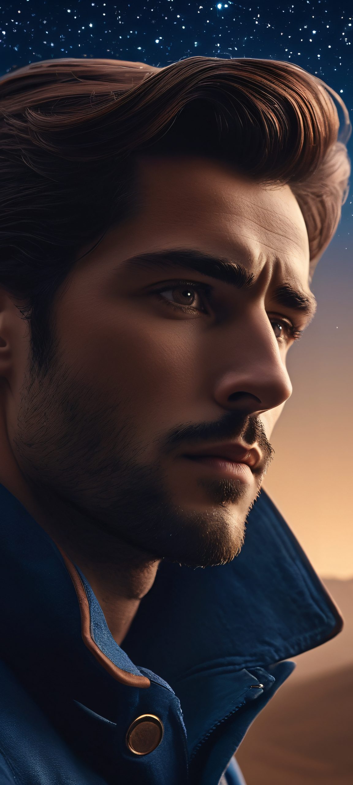 moonlit warrior scaled