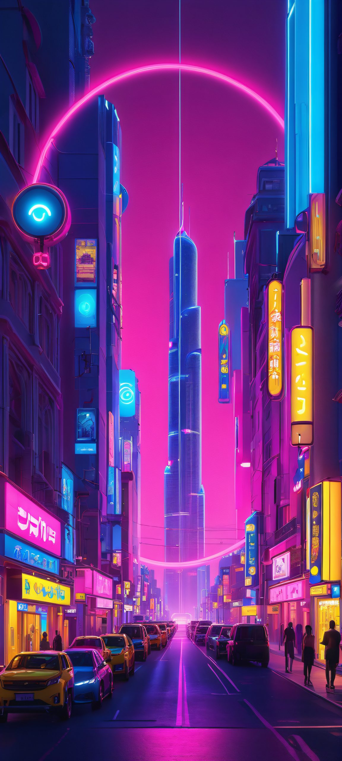 neon city nightscape 4 scaled