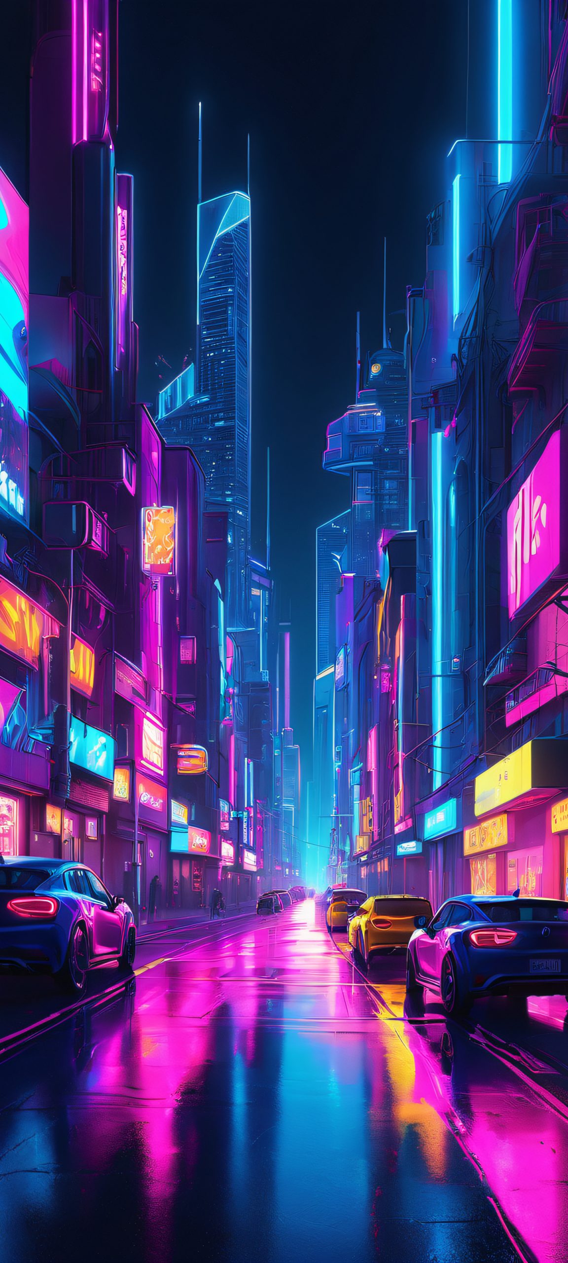 neon cityscape nightscape scaled