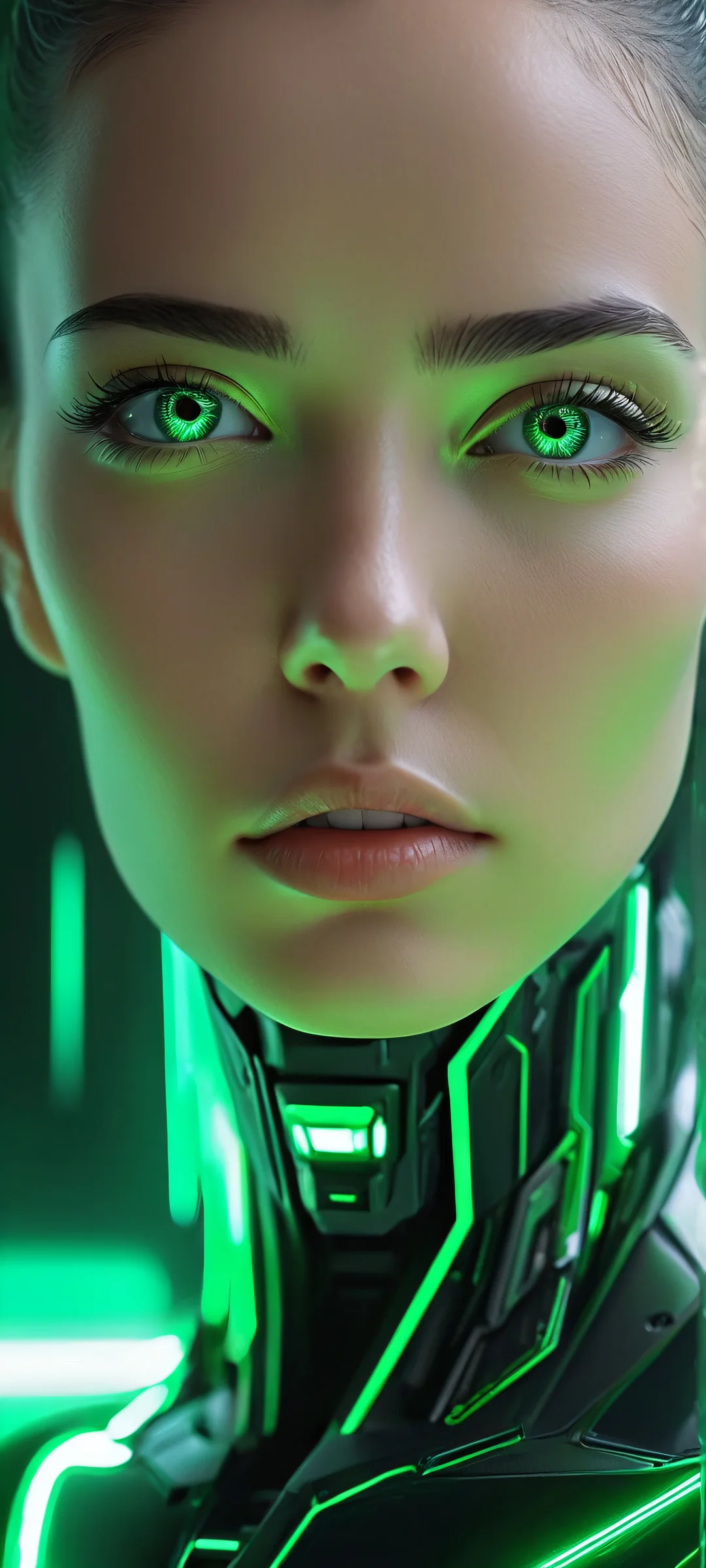 Neon Horizon 2K QHD Mobile Wallpaper A futuristic cityscape at dusk, featuring sleek skyscrapers and holographic advertisements. Perfectly optimized for iPhone, Samsung Galaxy, and Android home screens.