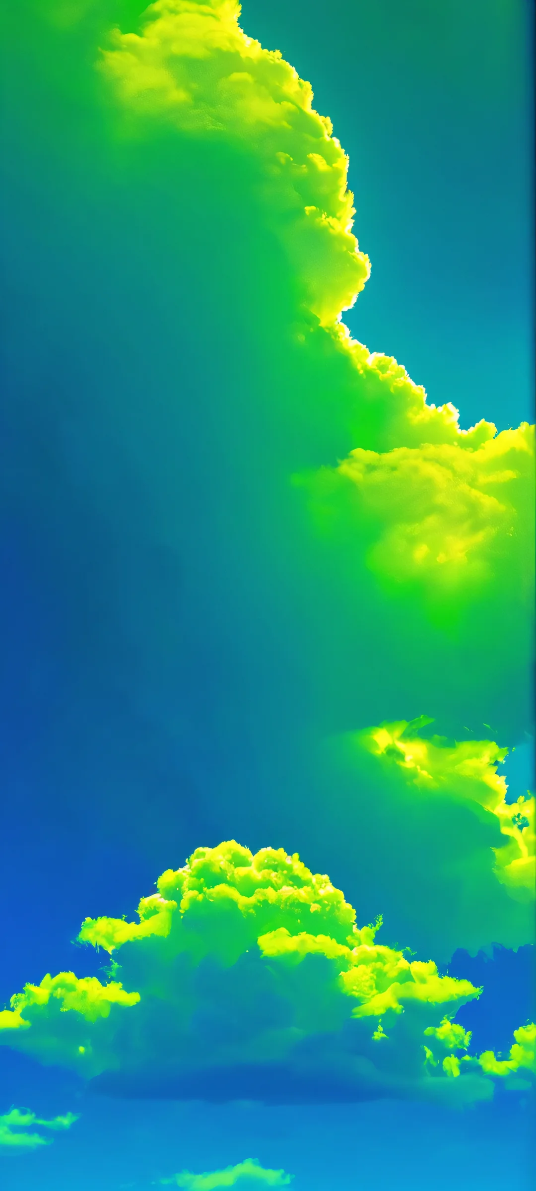 A stunning vertical mobile wallpaper featuring CloudFormation and NeonReflections on iPhone/Android devices.