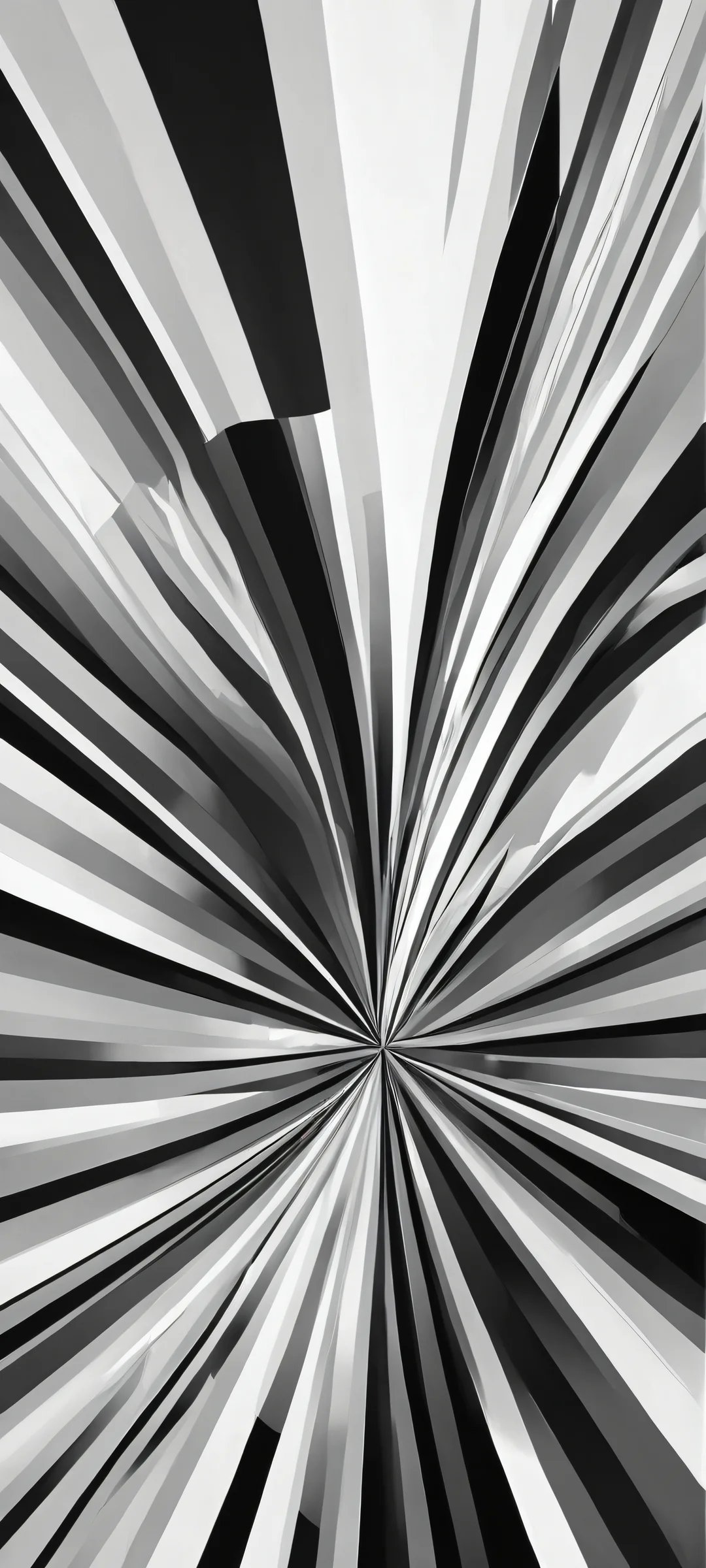 iPhone and Android users, get ready to be amazed by this stunning illustration featuring bold black and white graphics that pop out against a high-contrast background.