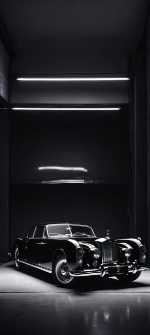 old car in the garage scaled