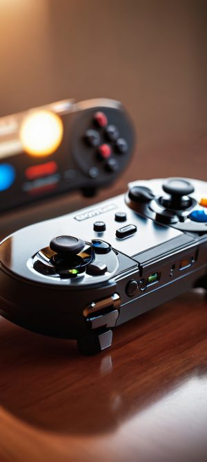 pixel perfection video game console wallpaper scaled