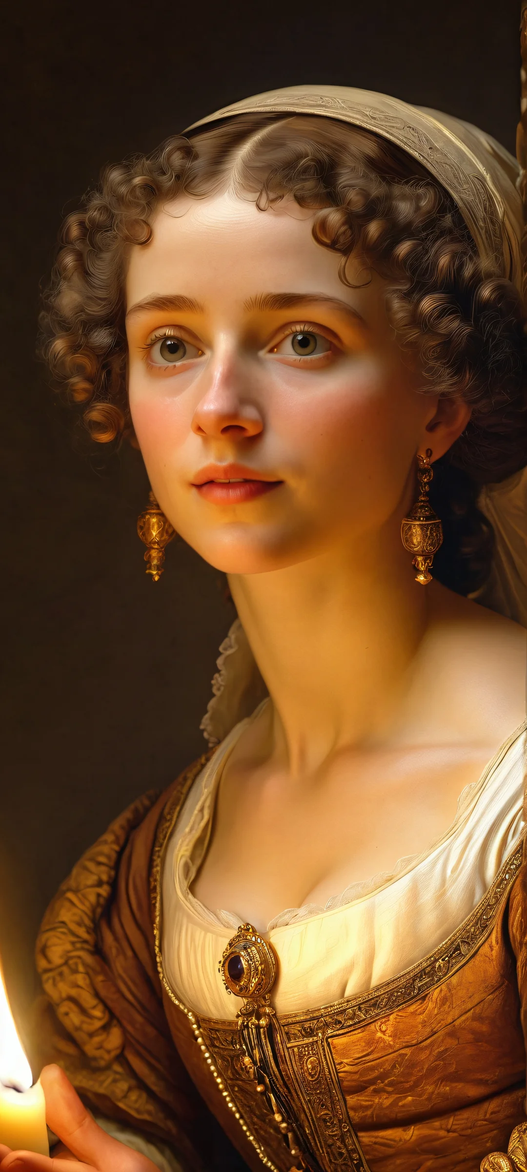 A stunning vertical wallpaper of Rembrandt's mastery, perfeitamente otimizado para telas iniciais de iPhone e Android