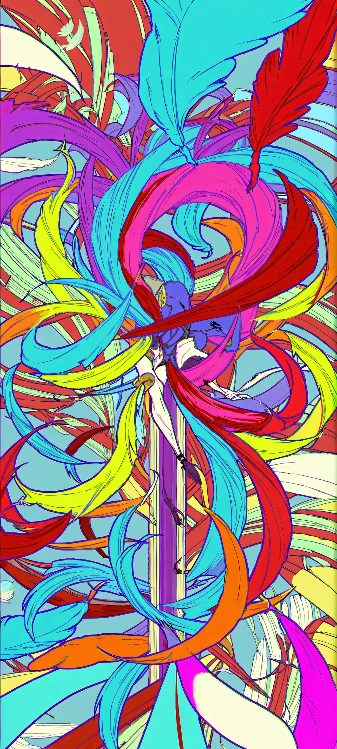 Rooster Fighter Showstopper Aesthetic Phone Wallpaper Centered Rooster Fighter image for iPhone and Android home screens