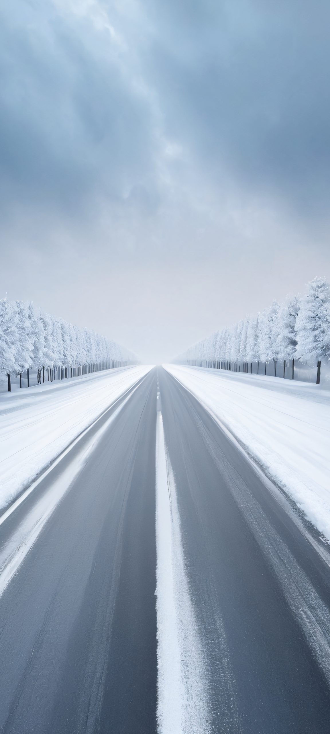 snowy road serenity scaled