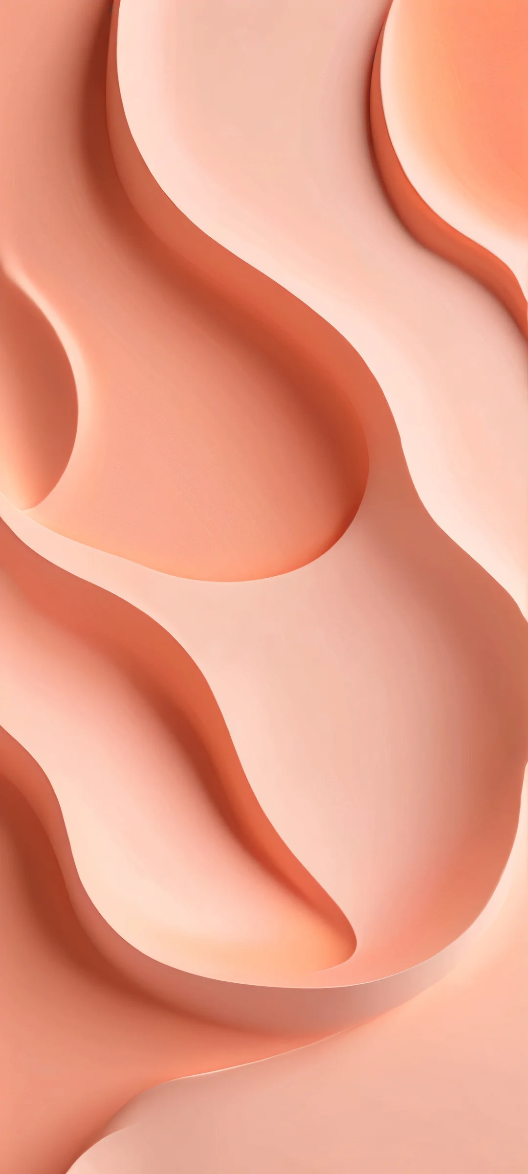 iPhone and Android users will love this breathtaking soft clay shape design with pastel colors. A masterpiece for your mobile home screen.