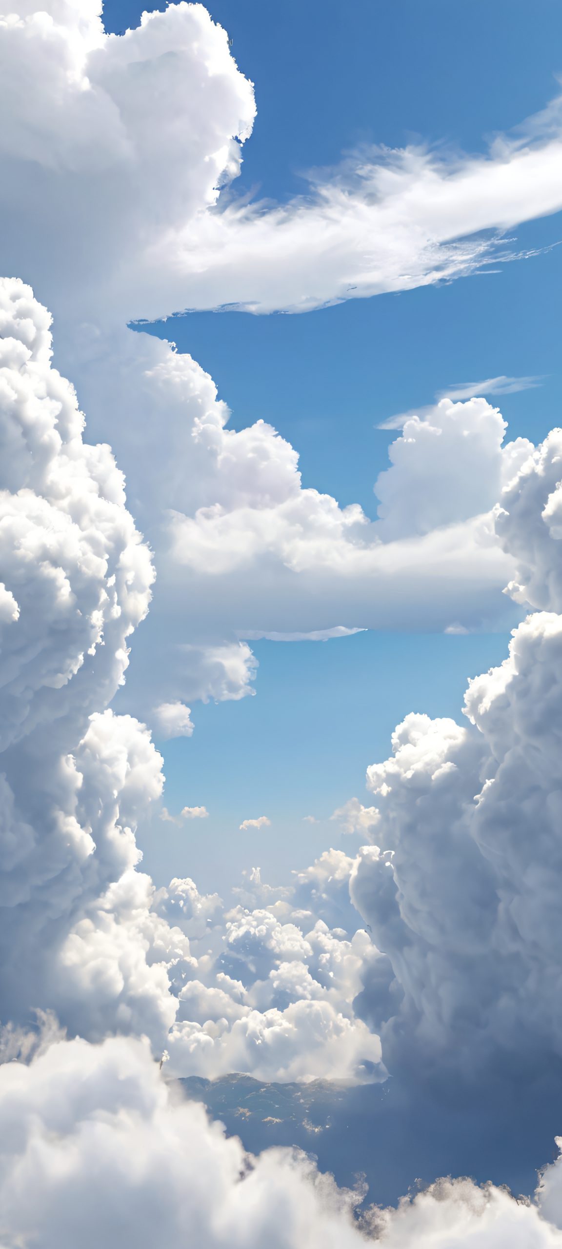 iPhone and Android users can now gaze upon the serene beauty of the grey clouds against a white sky. Perfect for a relaxing morning or evening.