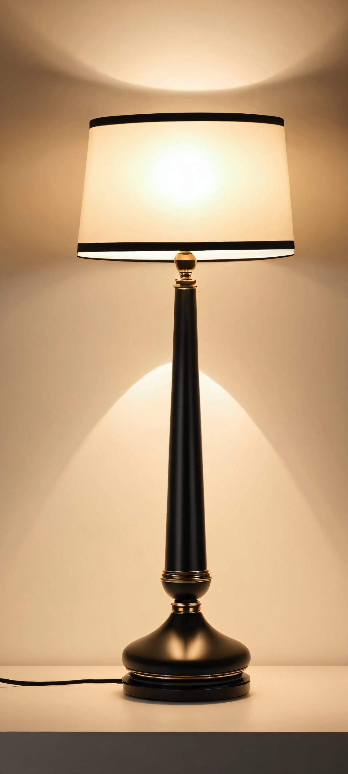 Softbox Serenity 2K QHD Mobile Wallpaper Indulge in the soft glow of this stunning lamp scene on your iPhone or Android device's home screen.