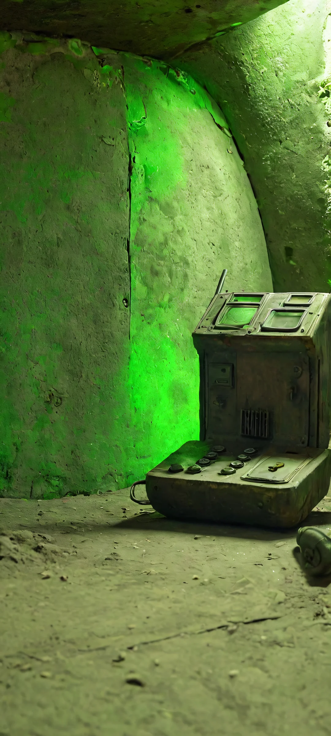 iPhone and Android users will love this atmospheric low-light scene of a Soviet bunker, featuring Stalker in all his gritty glory.