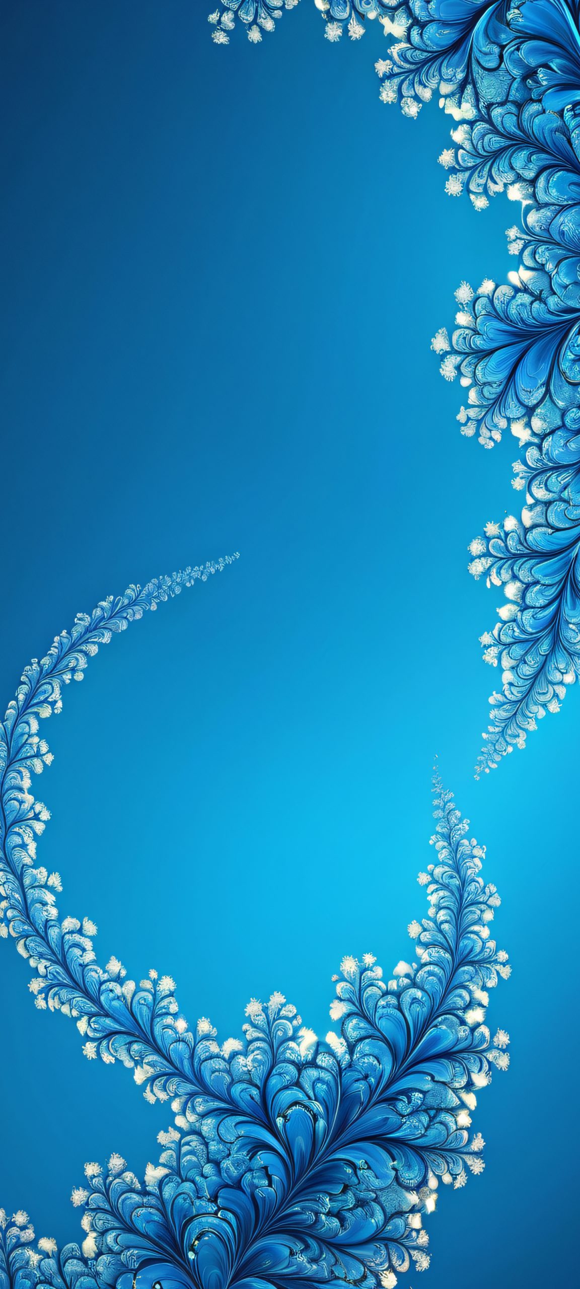 Elegant fractal design for iPhone and Android phones. Perfect for your mobile home screen.