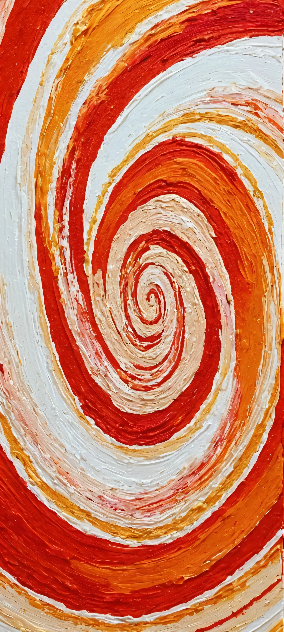 Elegant acrylic swirl artwork for iPhone/Android - vibrant and luminous, with subtle film grain