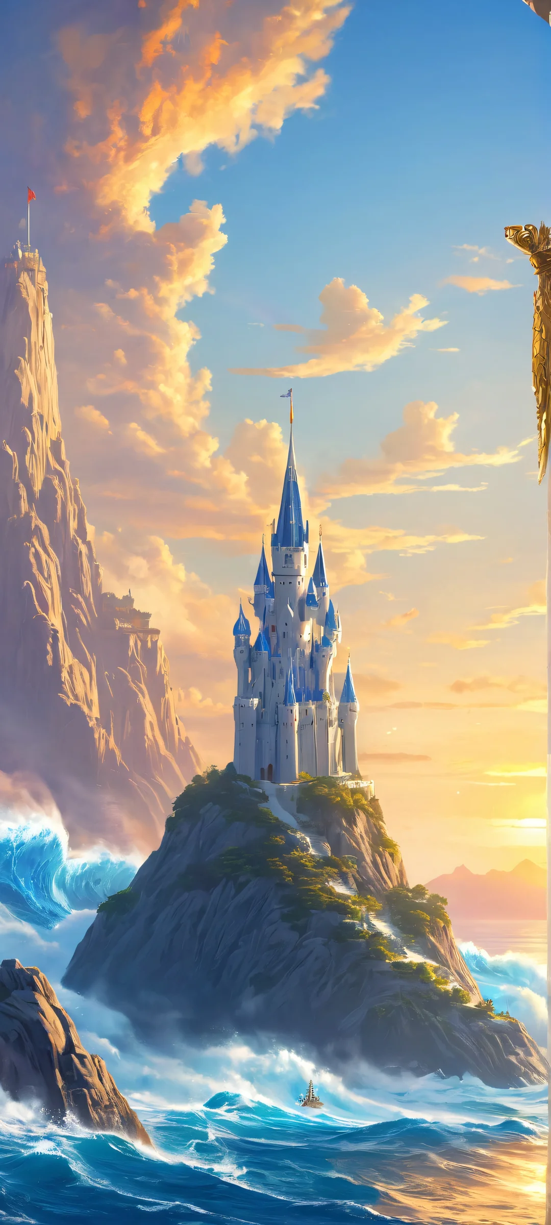 Epic Throne of Seal mobile wallpaper for iPhone and Android devices. Perfectly optimized for home screens.