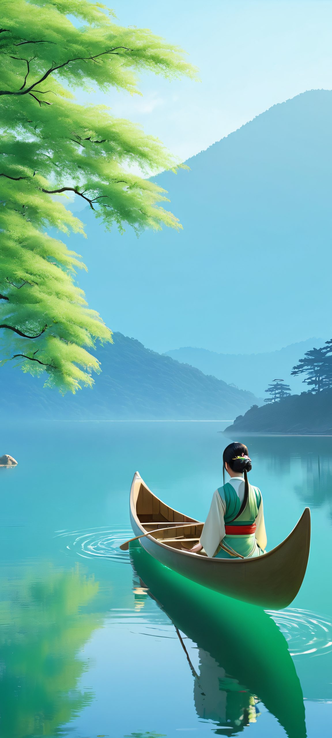 tranquil minerva lake uplands canoe scaled