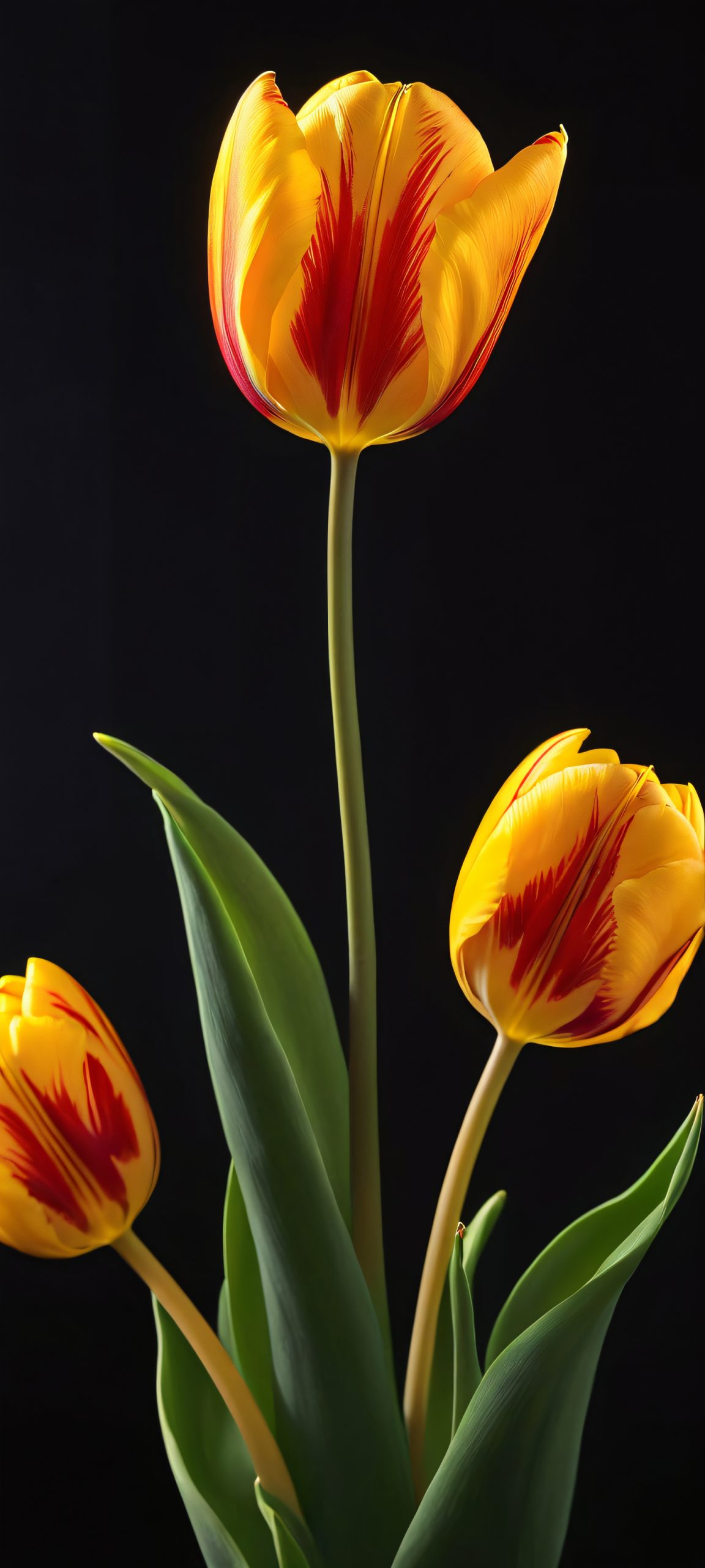 tulip masterpiece warm golden scaled