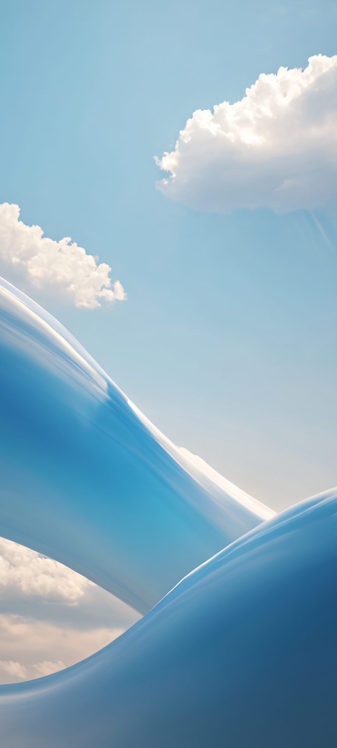 Abstract overcast artwork on iPhone/Android, a masterpiece of color and form