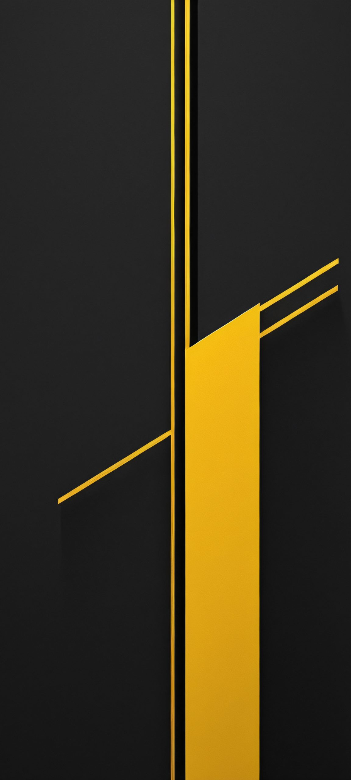 urban minimalist masterpiece yellow black lines 2k qhd scaled