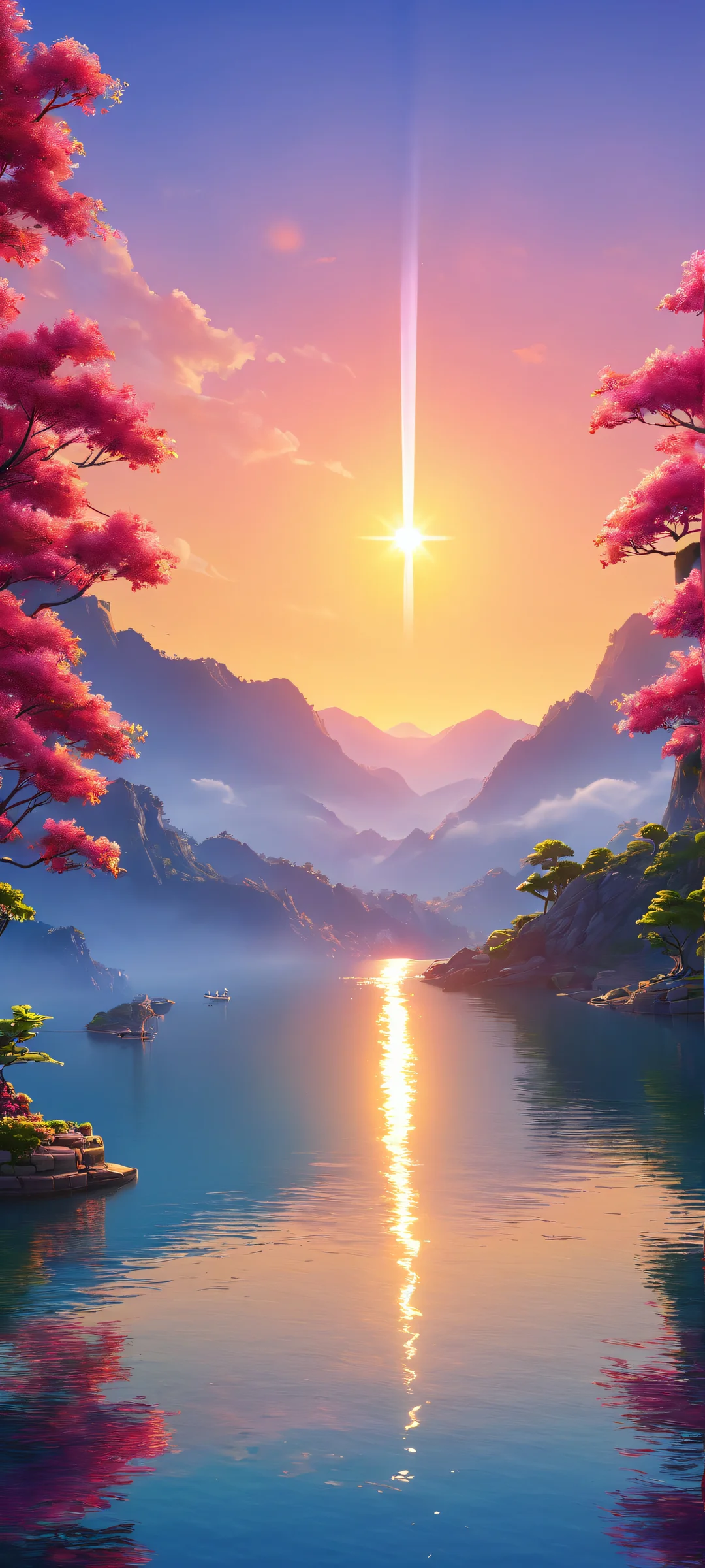 Stunning Centered Masterpiece for iPhone/Android - Best Quality, Aesthetic Desktop Wallpaper