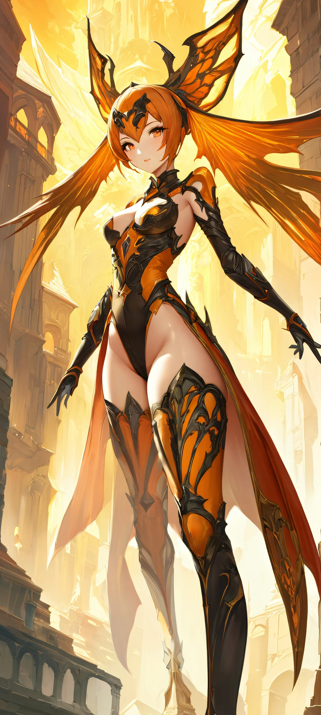 Whispers in the Dark Lock Screen for iOS & Android A mysterious, whimsical fantasy landscape featuring intricate details on an iPhone/Android phone.