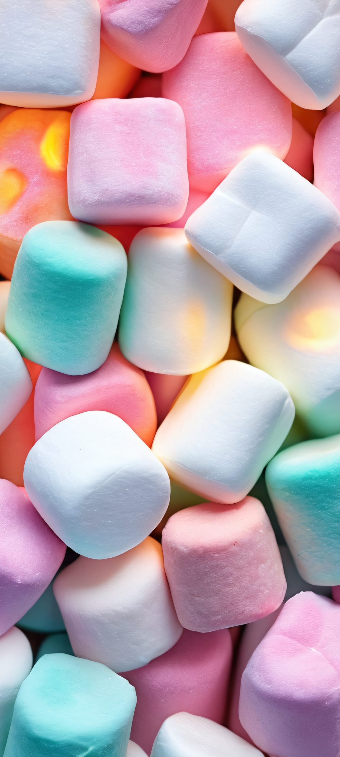 winter whimsy marshmallow wallpaper scaled