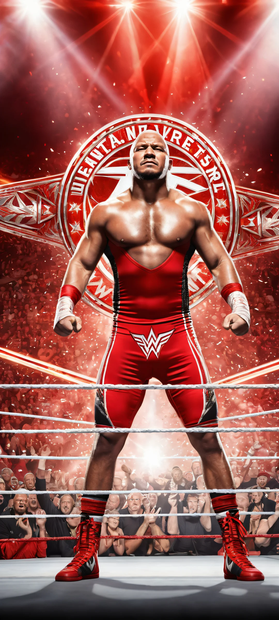 All Elite Wrestling logo on a pure void background, perfectly optimized for iPhone/Android home screens