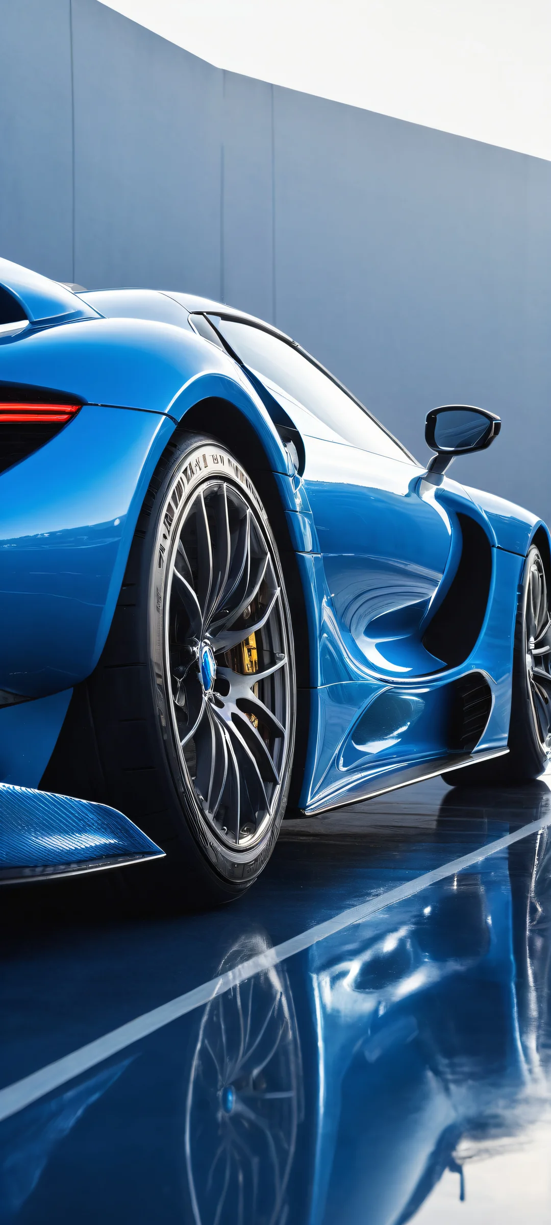 A stunning portrait of Alpine F1 on a pure void background, Perfectamente optimizado para pantallas de inicio de iPhone/Android..