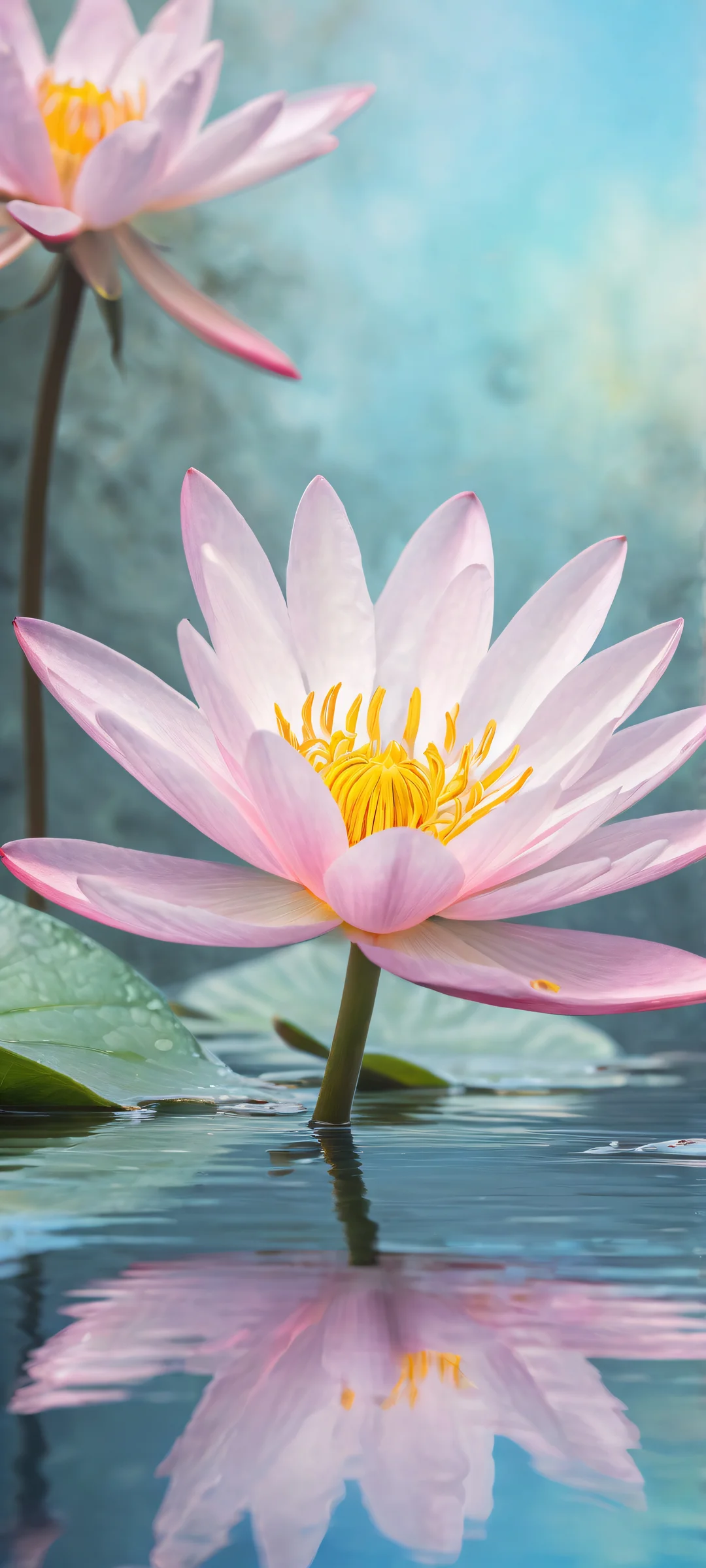 Intricate botanical specimen on iPhone/Android