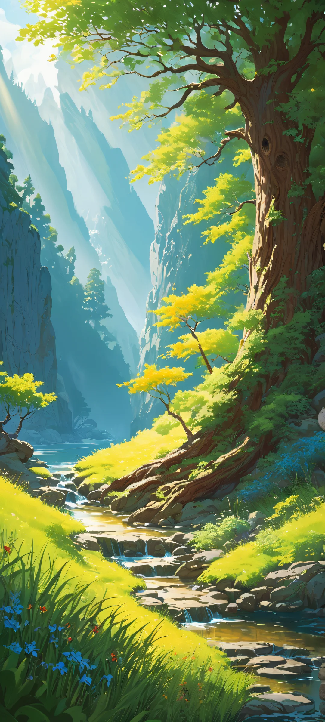 Elegant botanical specimen on iPhone/Android mobile wallpaper with intricate micro-details and textured brushstrokes.