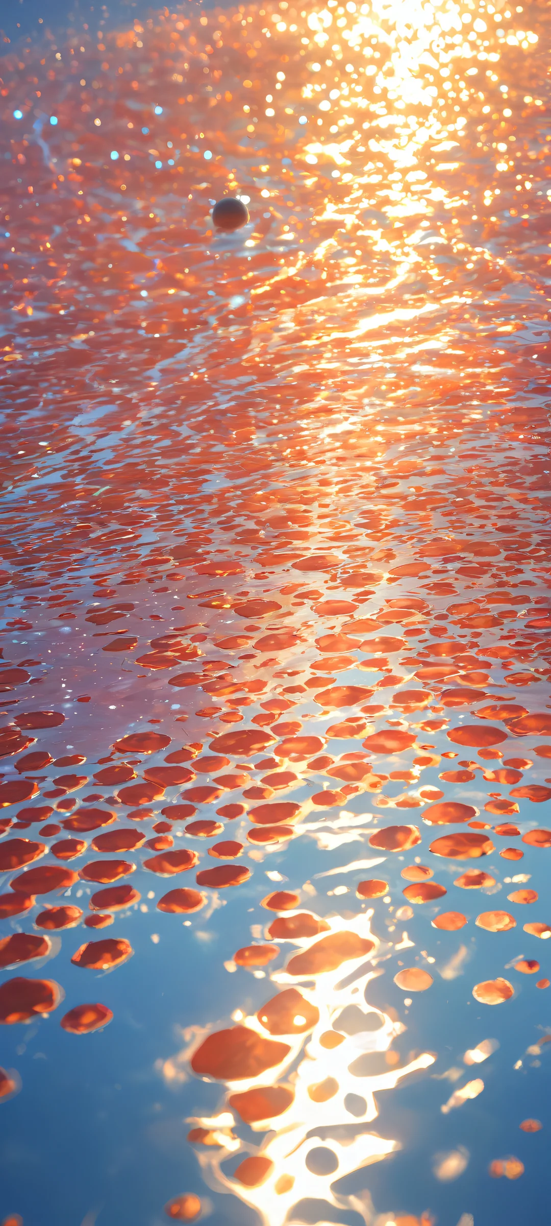 Breathtaking vertical portrait of a majestic spacecraft on iPhone/Android backgrounds