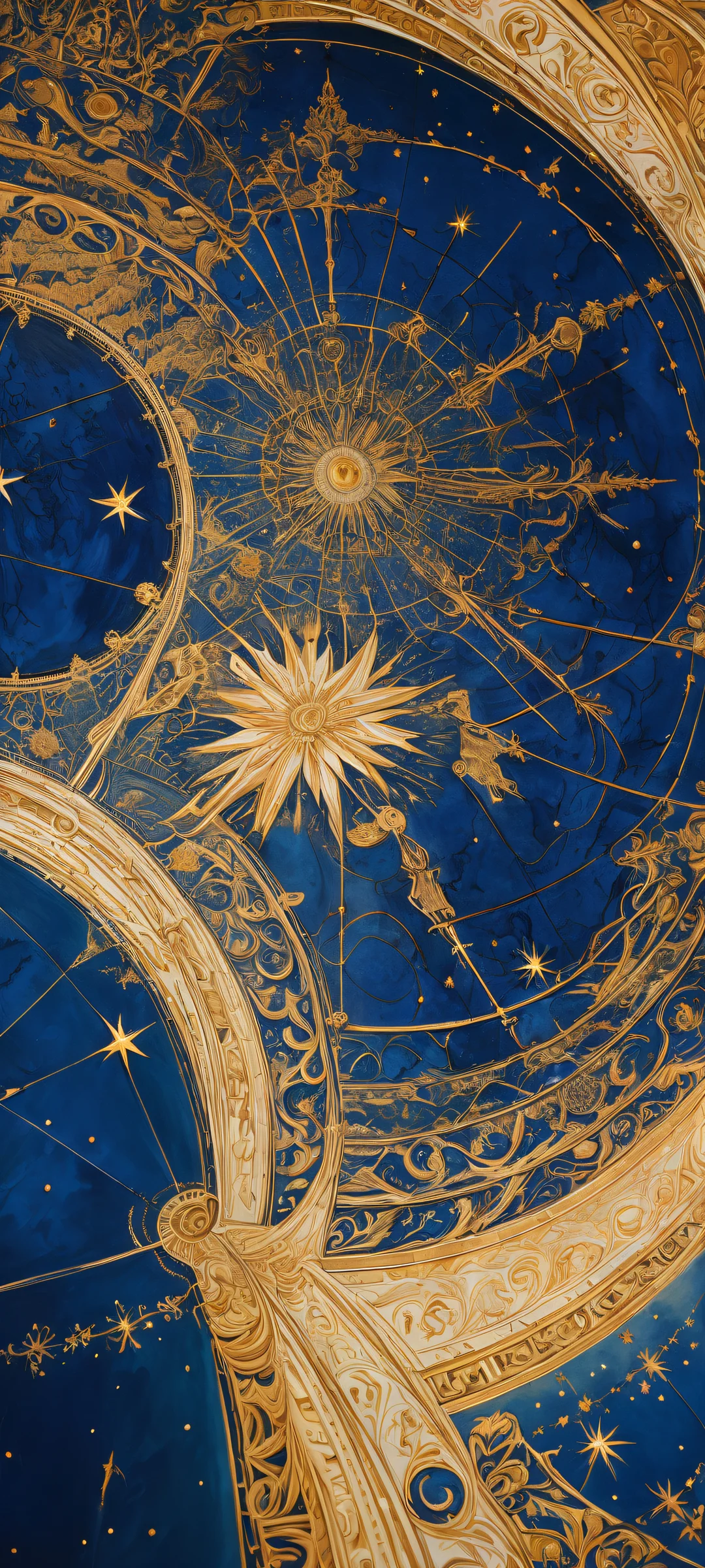 iPhone and Android users, experience the awe-inspiring journey of a stunning celestial map, perfectly optimized for your home screen.