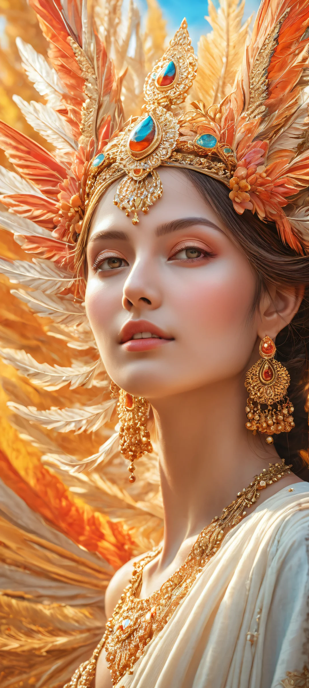 Cornucopia Dreamscape 2K QHD Mobile Wallpaperperfeitamente otimizado para telas iniciais de iPhone e Android Adorable Cornucopia on a pure void background, perfectly optimized for iPhone and Android home screens.