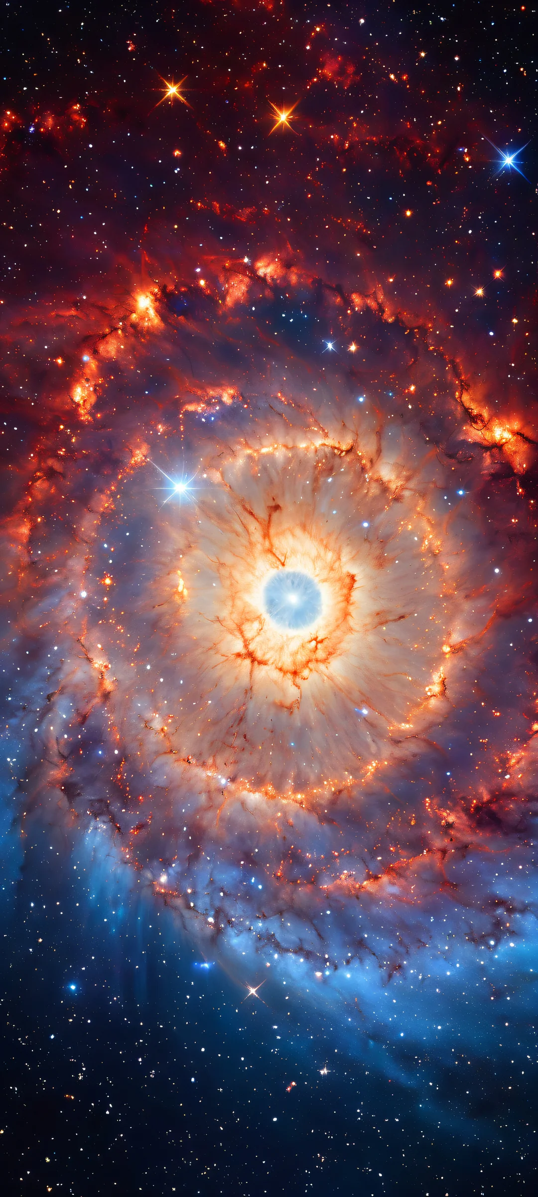 Breathtaking digital art of the cosmos on iPhone/Android device