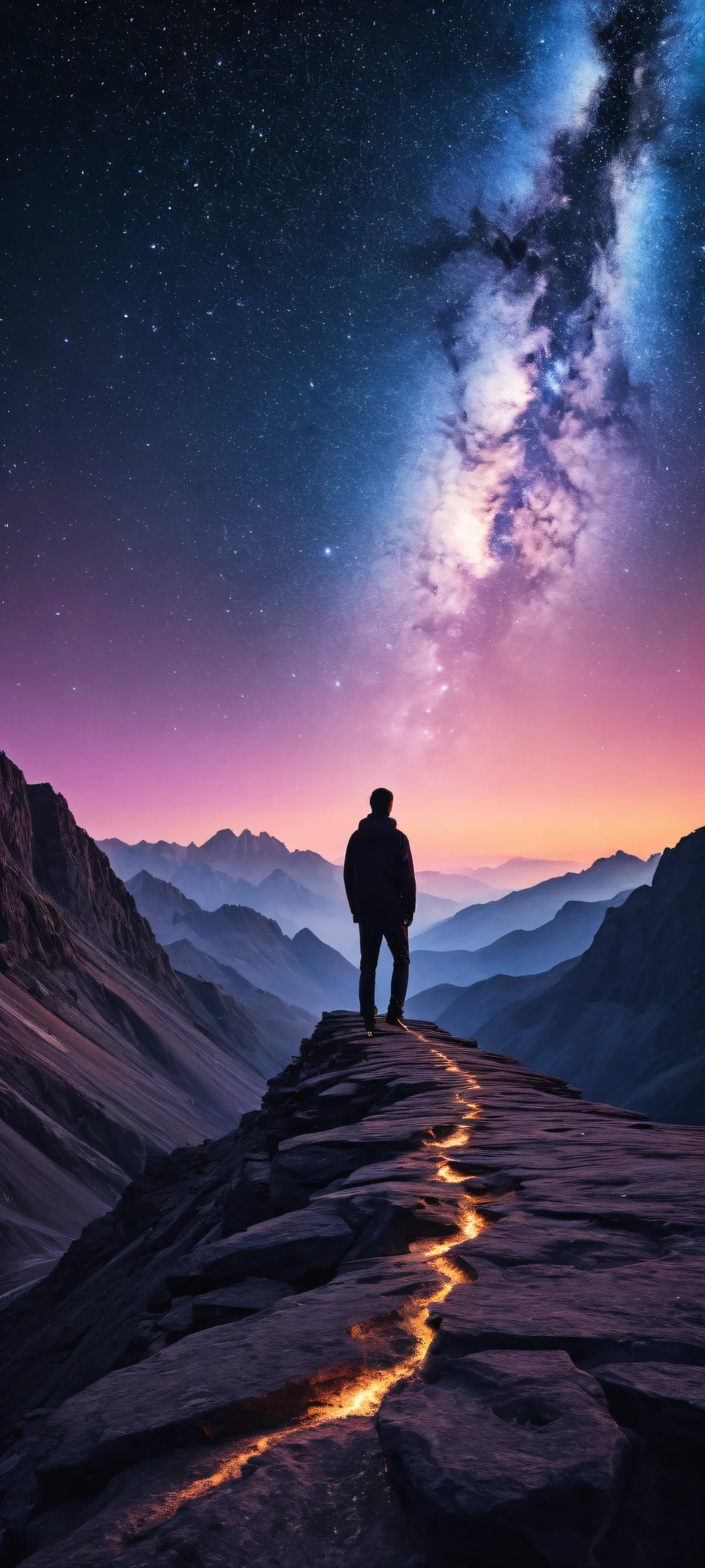 iPhone and Android users, behold the mystical world of celestial bodies and geometric shapes. Perfectly optimized for your home screen.