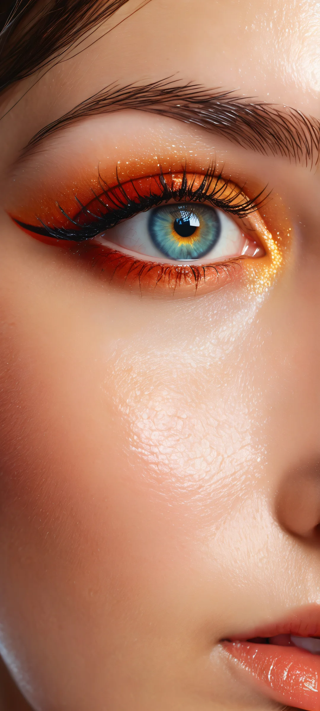 Stunning portrait artwork of Dagasi on iPhone/Android with radiant colors and ray traced reflections.