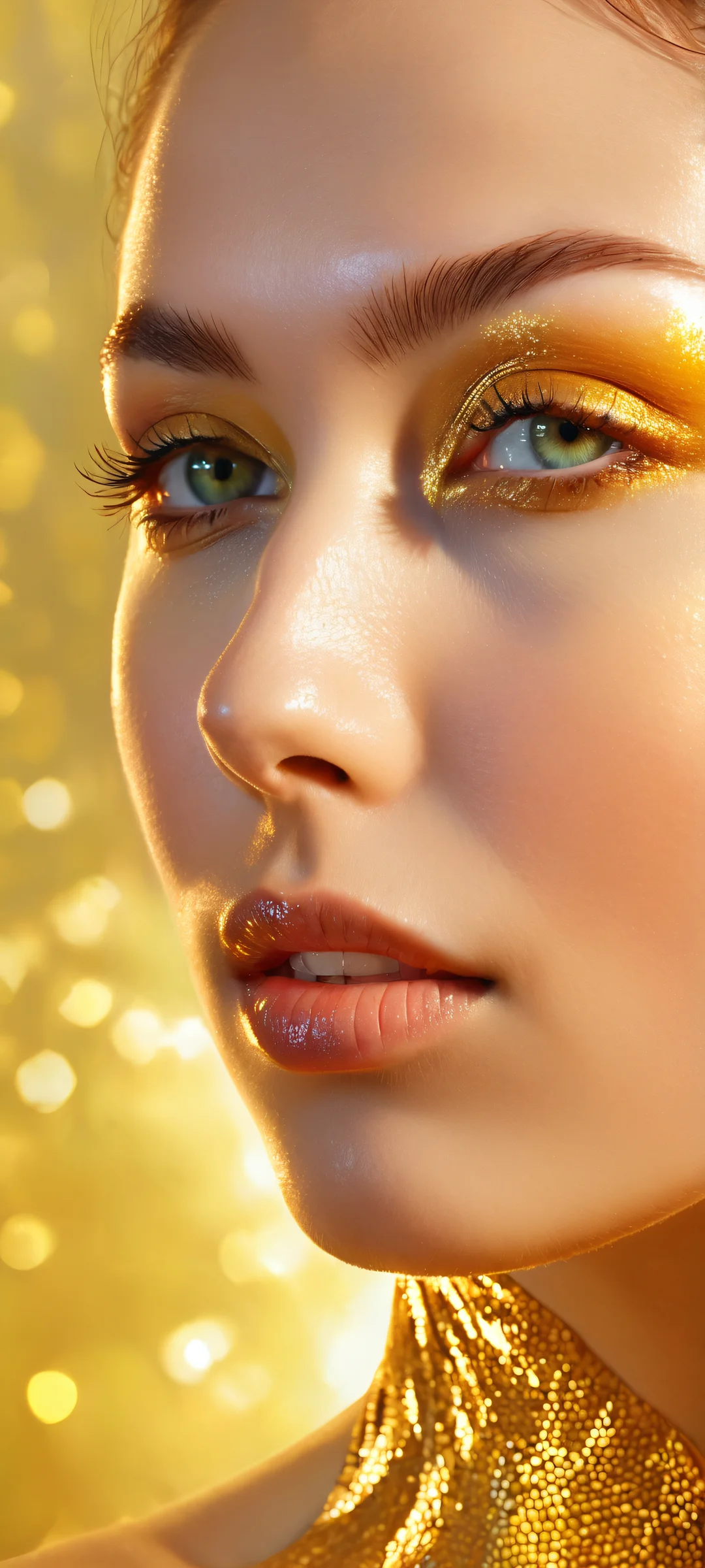 Stunning vertical portrait of Delipri on a pure void background, perfectly optimized for iPhone and Android home screens. Features intricate micro-details, radiant colors, and exquisite texture.