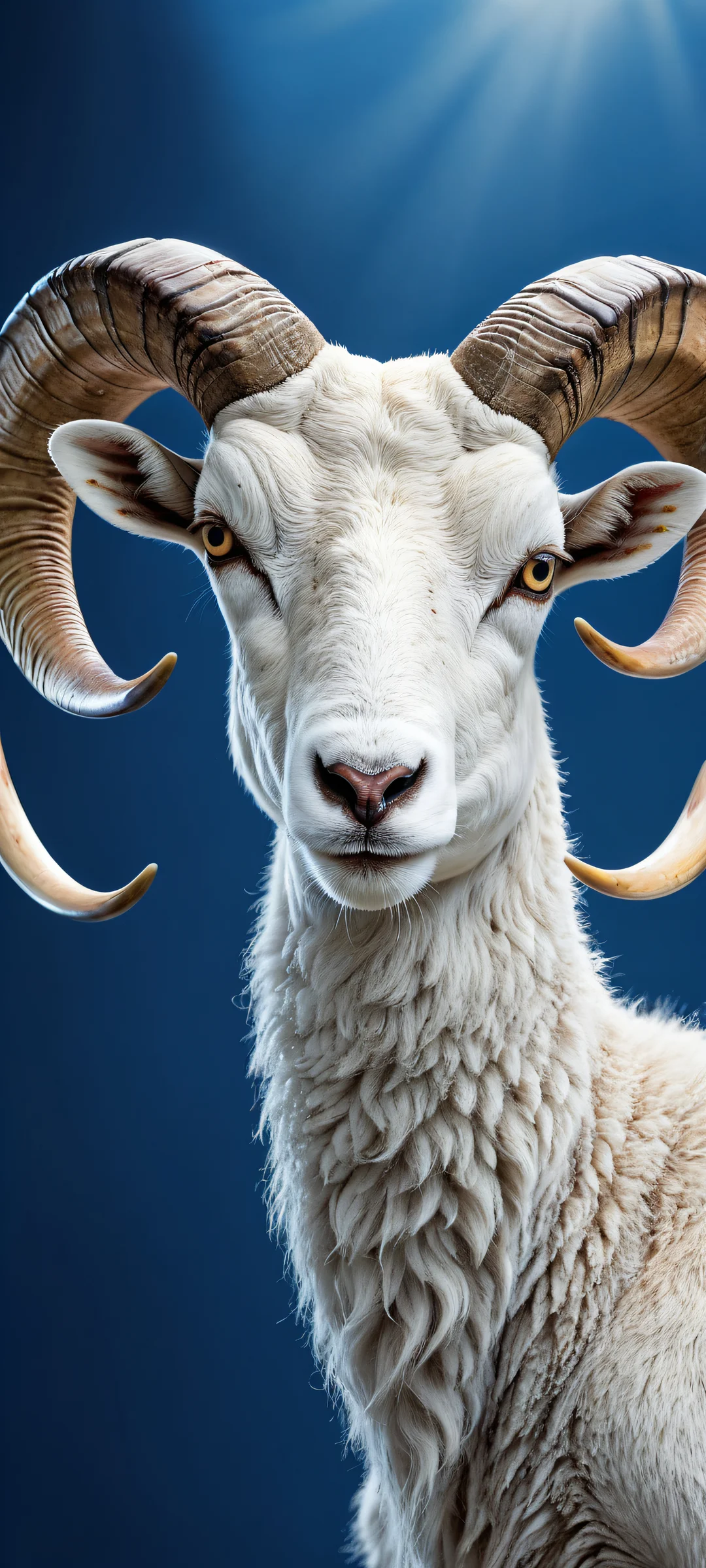 iPhone and Android users will love this breathtaking vertical portrait artwork featuring intricate micro-details, radiant lighting, and brilliant colors, perfect for their home screens.