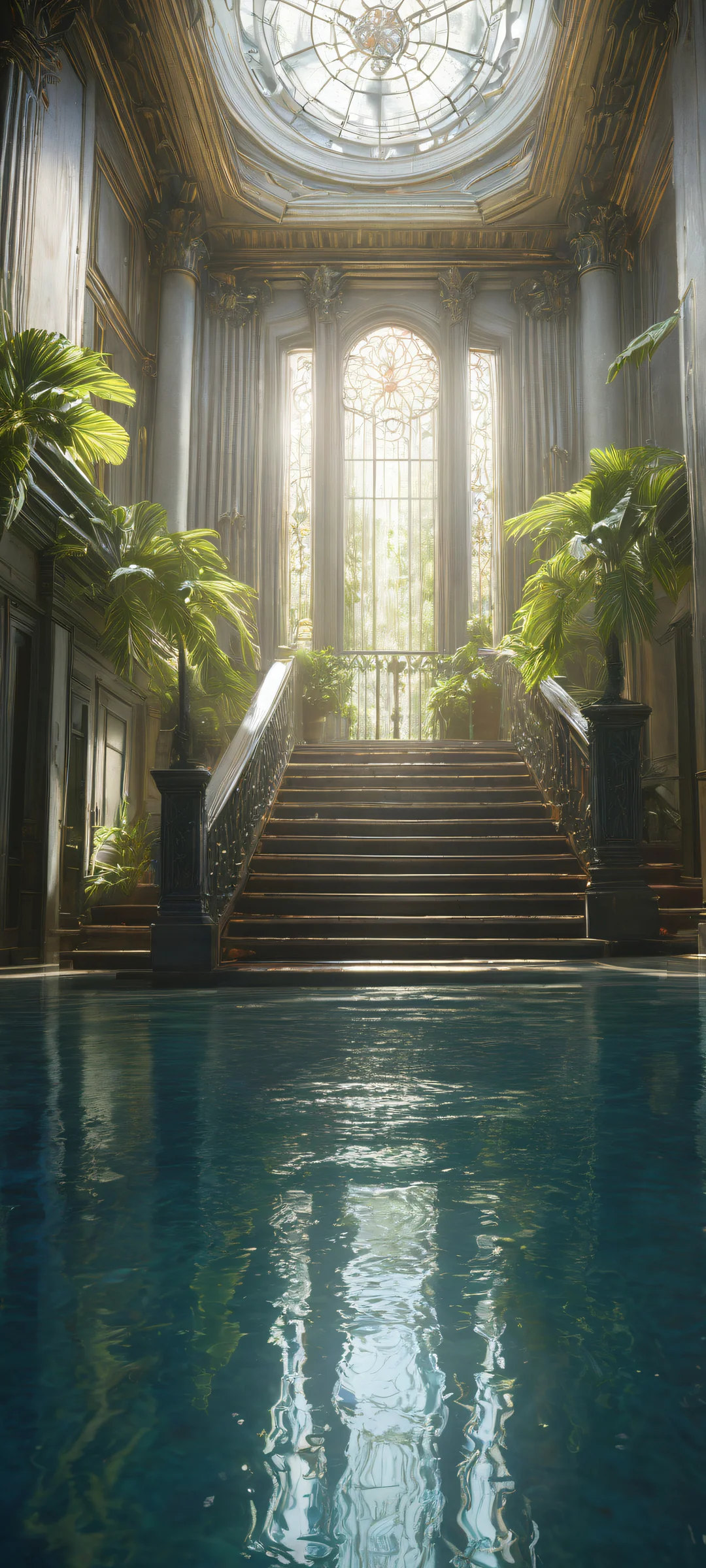 Haunting step sequence from Resident Evil Requiem on a clean iPhone or Android home screen.