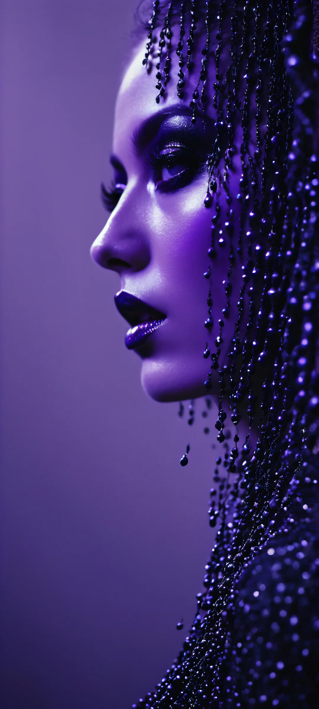 iPhone and Android compatible wallpaper featuring a breathtaking vertical portrait artwork of ck-scene-placed in the lower-middle, with intricate micro-details and perfect clean top half. Perfectly optimized for iPhone, Samsung Galaxy, and Android home screens.