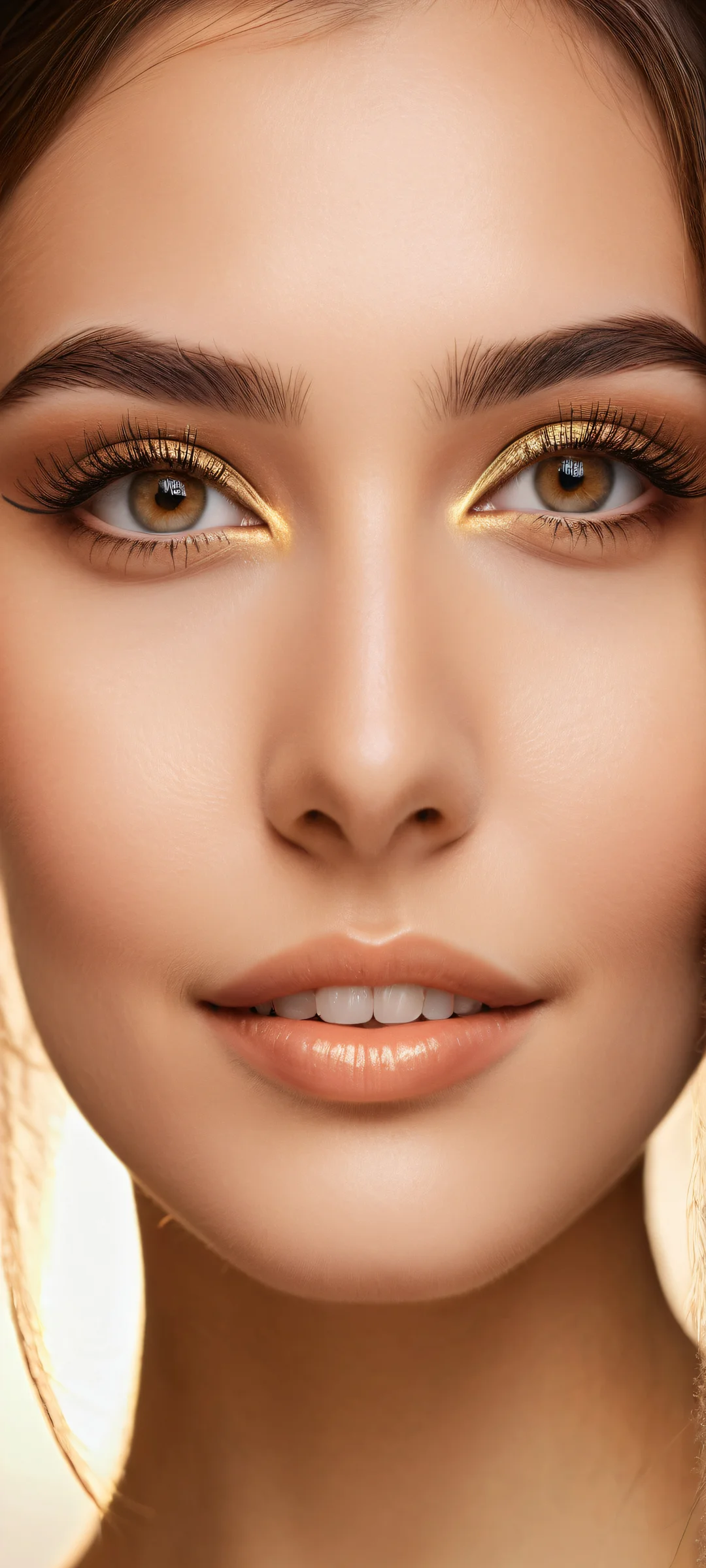 A stunning portrait of a girl on iPhone/Android with intricate details and radiant colors.