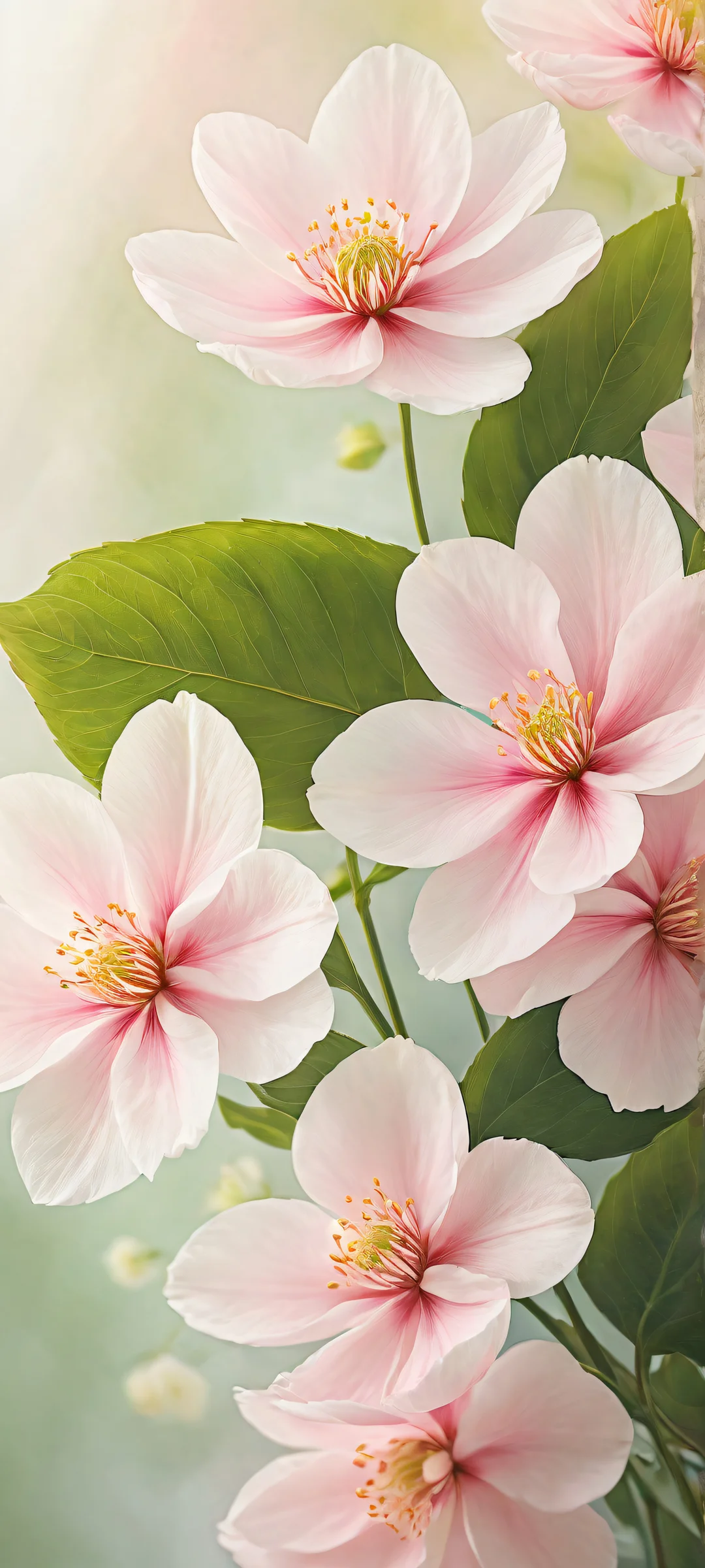 Delicate petals on iPhone/Android