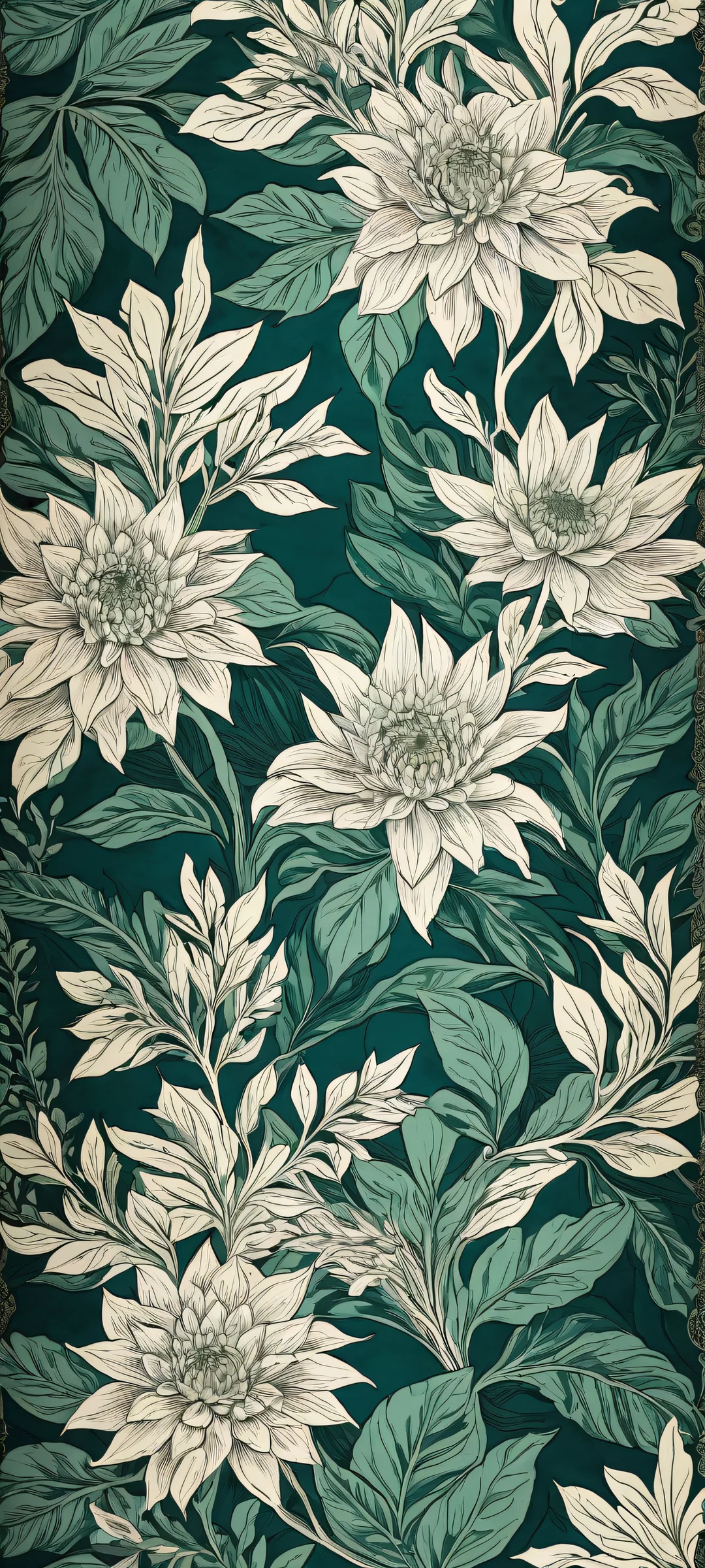 Stunning botanical artwork for iPhone/Android featuring intricate details and perfect contrast.