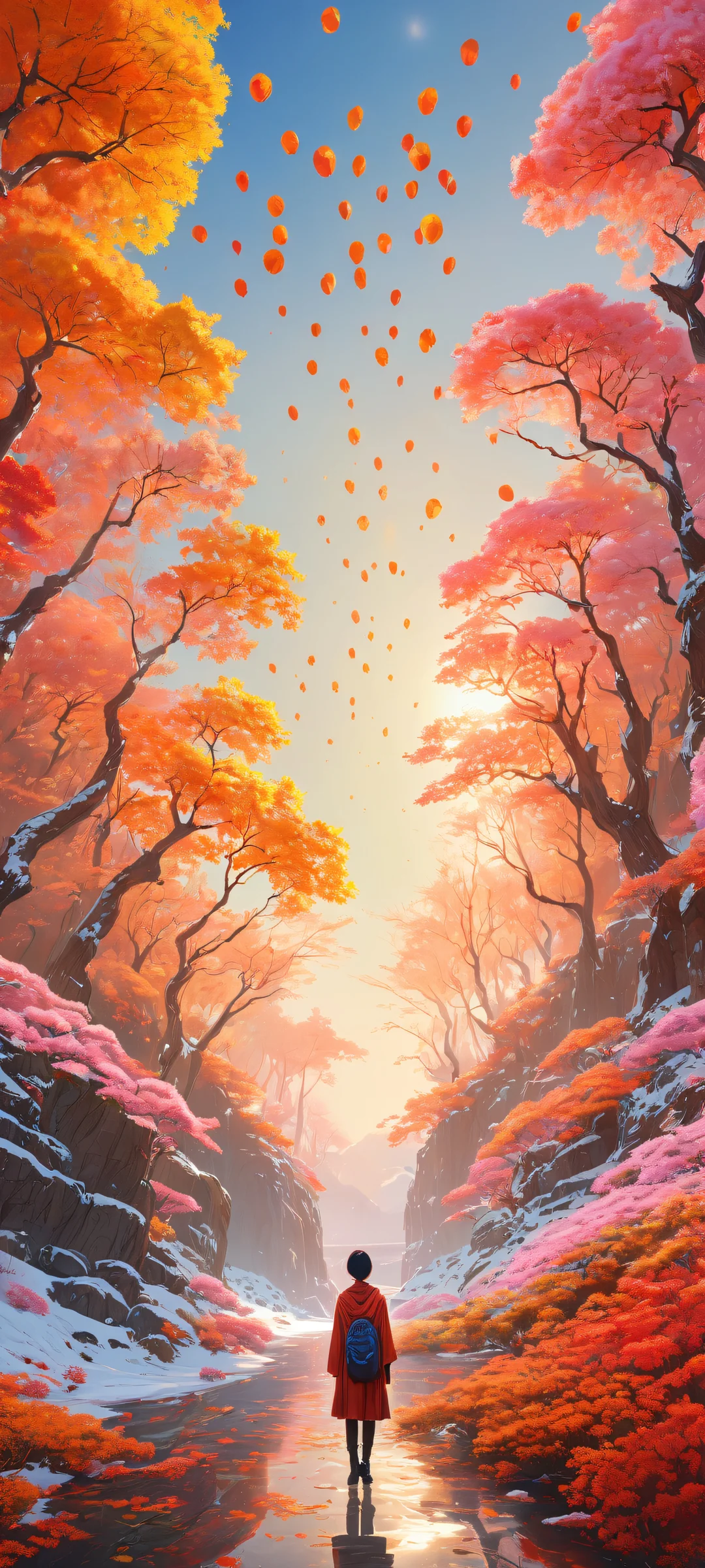 iPhone and Android users will adore this breathtaking vertical portrait artwork of Chii, showcasing insane micro-details, intricate tsumami tsumamare patterns, and a perfectly clean top half for seamless UI integration.