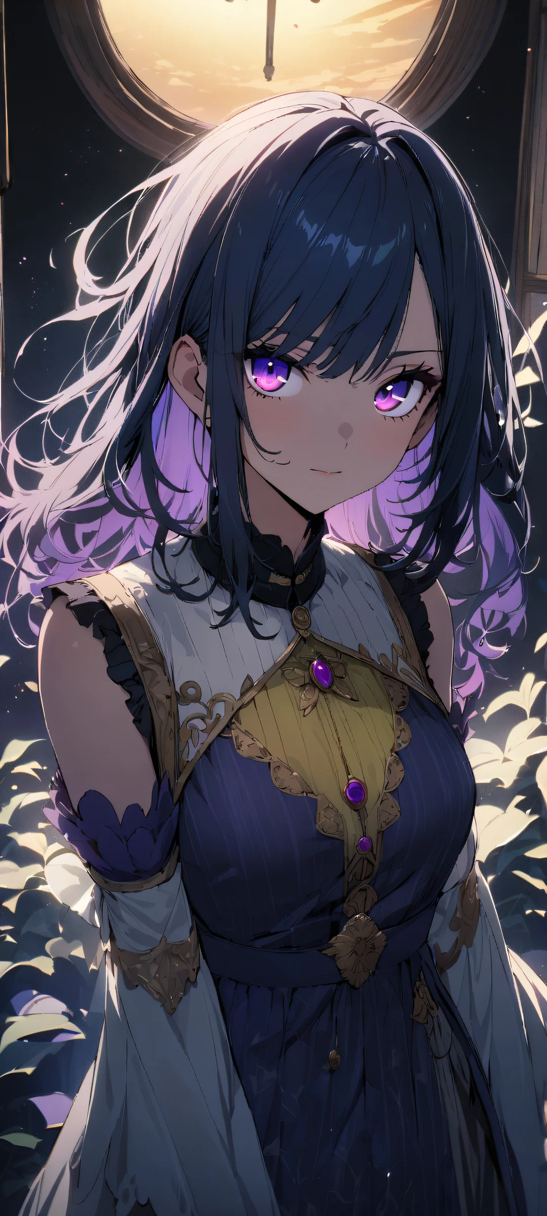 A portrait of Marin Kitagawa from My Dress-Up Darling, looking directly at the viewer on an iPhone/Android device.