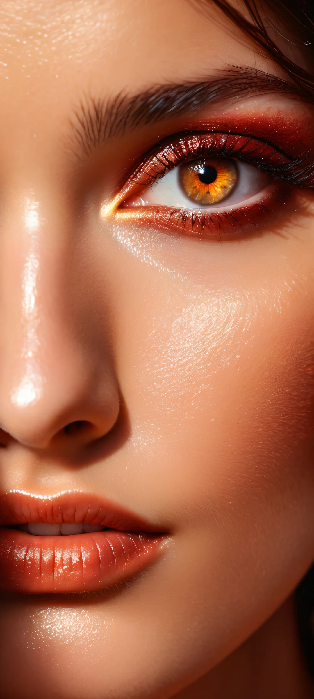 iPhone/Android stunning digital art with radiant colors and intricate details. ホーム画面に最適.