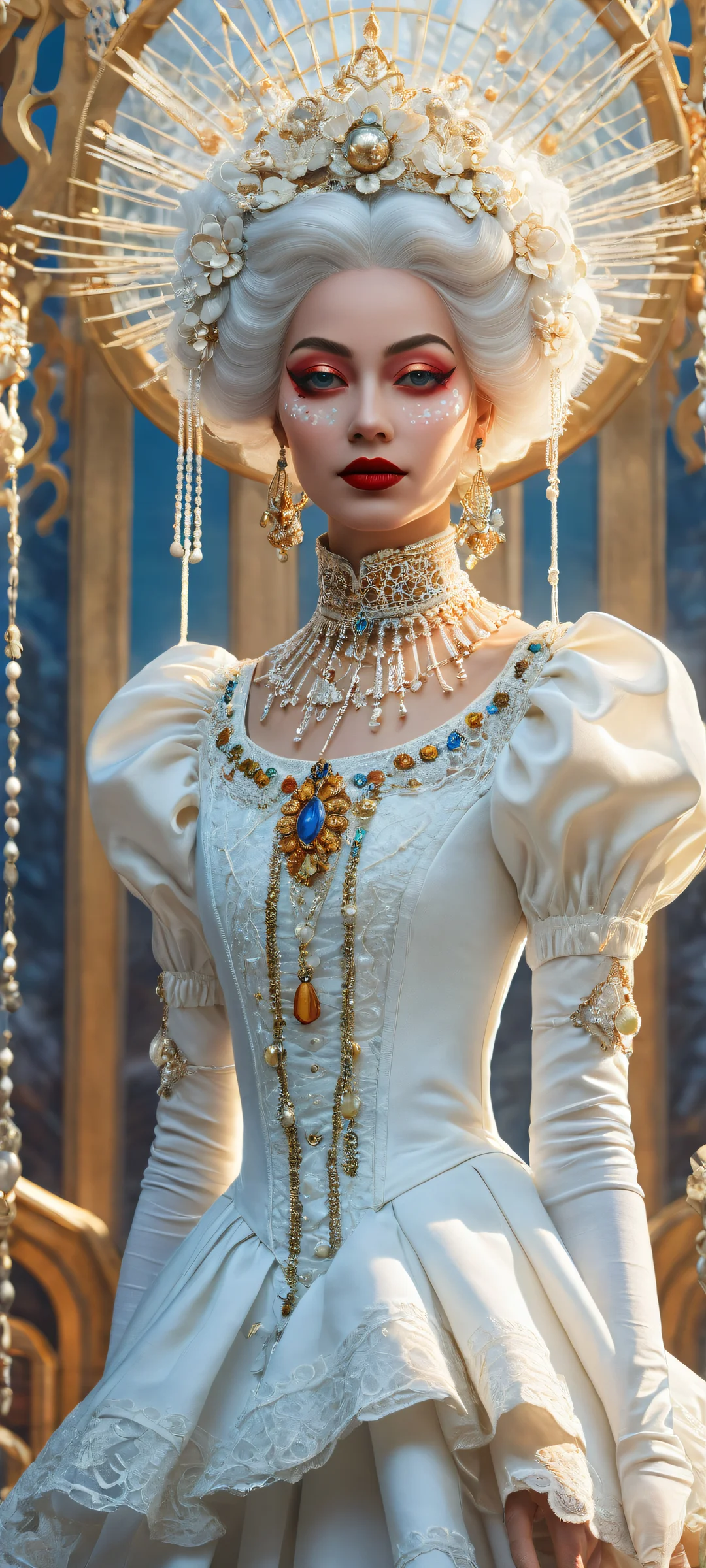 iPhone and Android users will be mesmerized by this stunning surreal artwork featuring intricately detailed marionettes, set against a serene backdrop. Perfectly optimized for your mobile device.